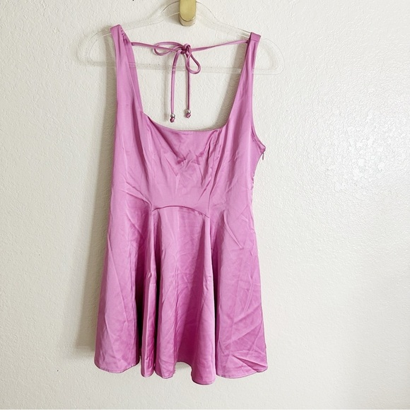 New free people Mallory Mini Dress size L - Picture 8 of 12